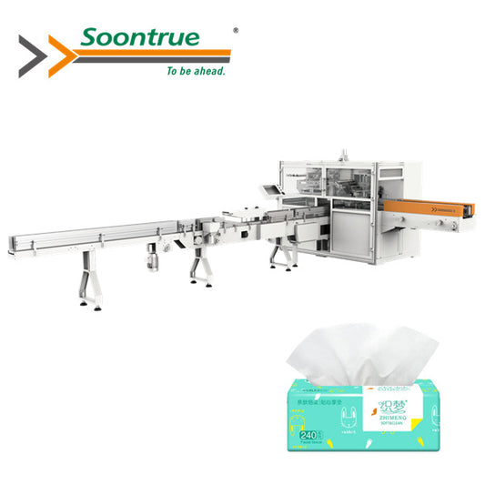ZB300HG Automatic High Speed Facial Tissue Paper Packing Machine