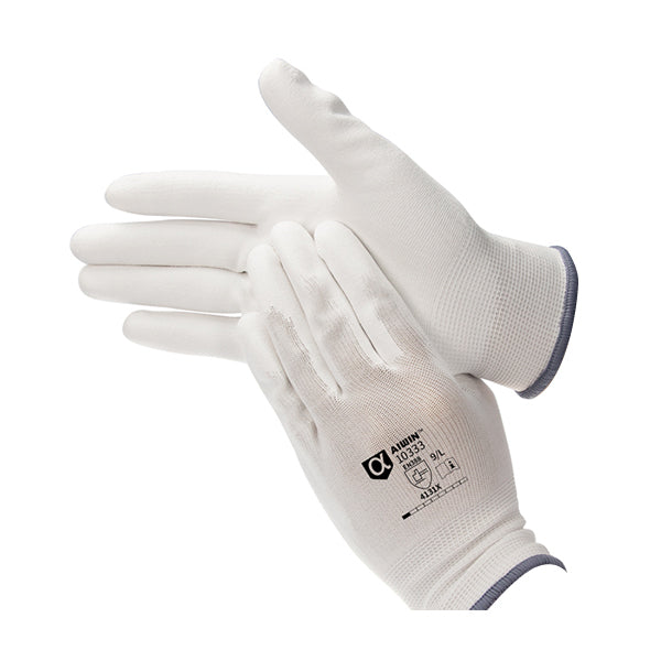 Economical Nylon PU Palm Dip Gloves
