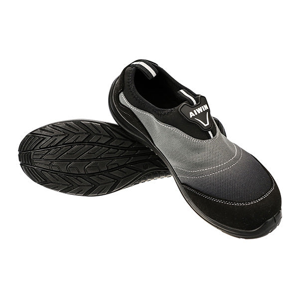 Slip-On Canvas Breathable Safety Shoes