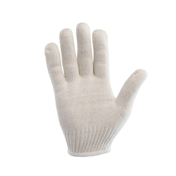 600g polyester cotton work gloves