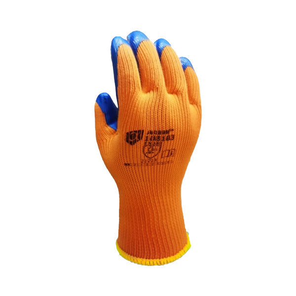 Latex Embossed Terry Gloves