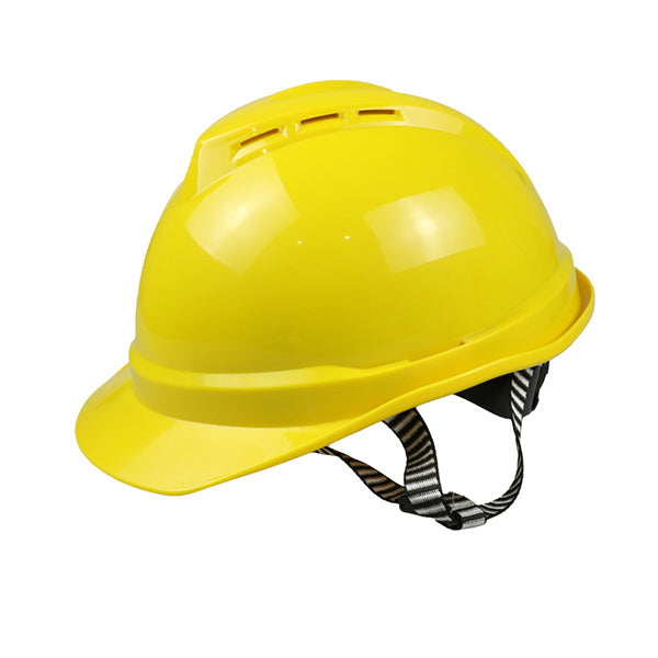 Premium hard V-shaped ABS helmet