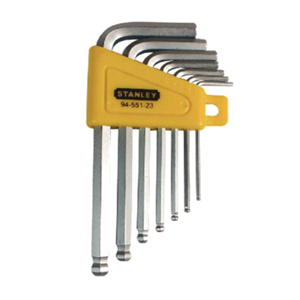 Metric Short Handle Ball Hexagon Socket Key Set