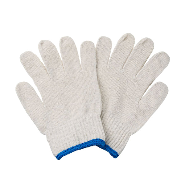 Tuff-Coton White Cotton Gauze Gloves 600g (Fine)