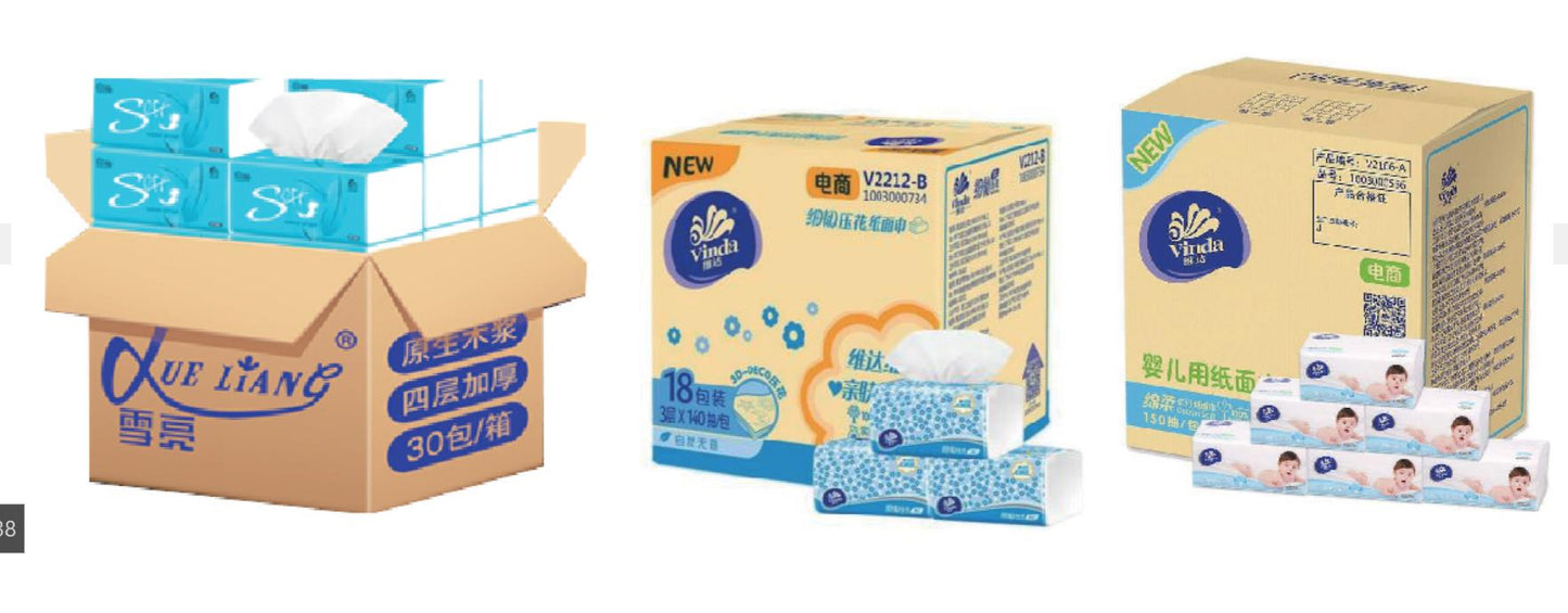 CPM10 Automatic Facial Tissue Single Carton Packaging Machine