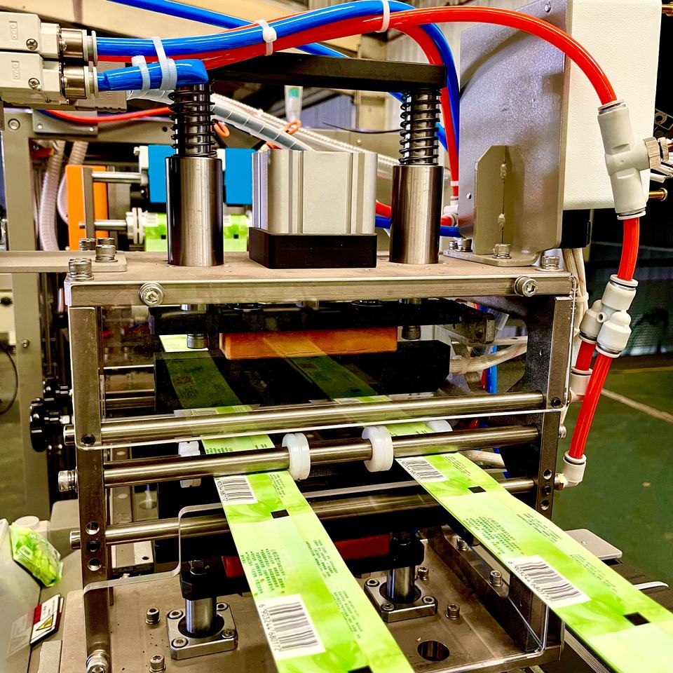 ZB802 Double push rod mini wet wipes packing machine