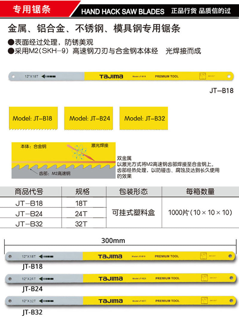 Bi-Metal Saw Blades