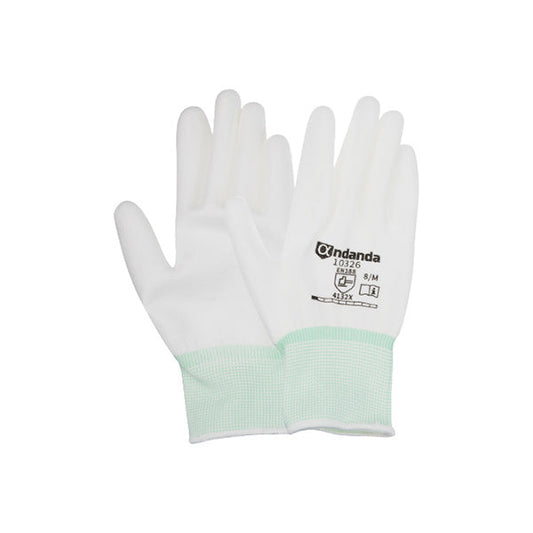 Nylon PU Palm Coated Gloves (Thick)