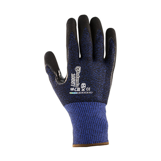 CUTMAX Level 5 Protection Cut Resistant Gloves, Double-Layer Nitrile Coated