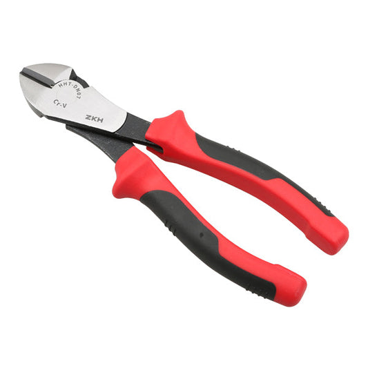 Chrome Vanadium Steel Rubber And Plastic Two-Color Shank Diagonal Cutting Plier