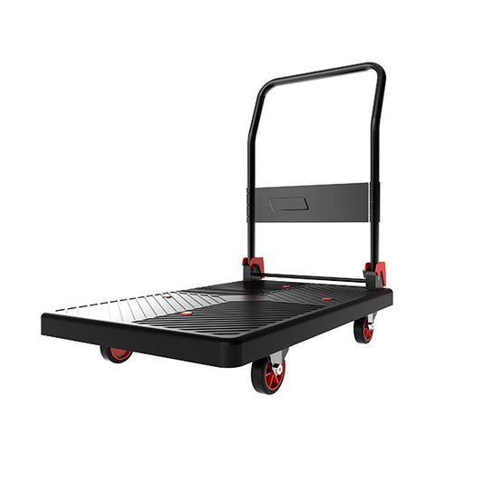 Quiet High Quality Plastic Flatbed Trolley