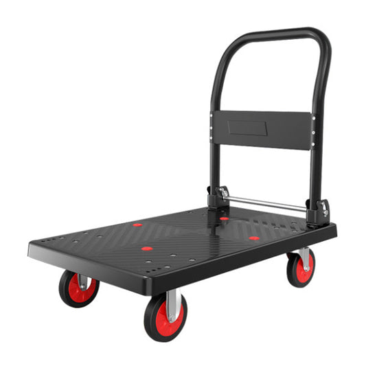 Quiet Basic Plastic Flatbed Trolley