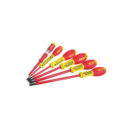 Two-Color Handle Insulated Screwdriver Set (6 Pieces)