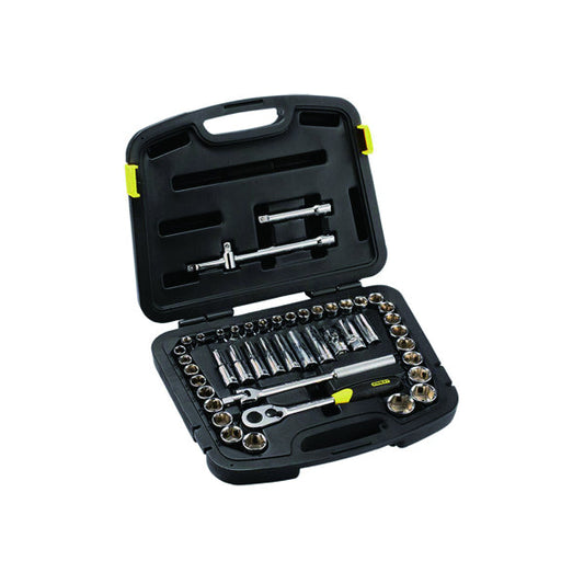 12.5Mm Series Metric Inch Socket Set (46 Pieces)