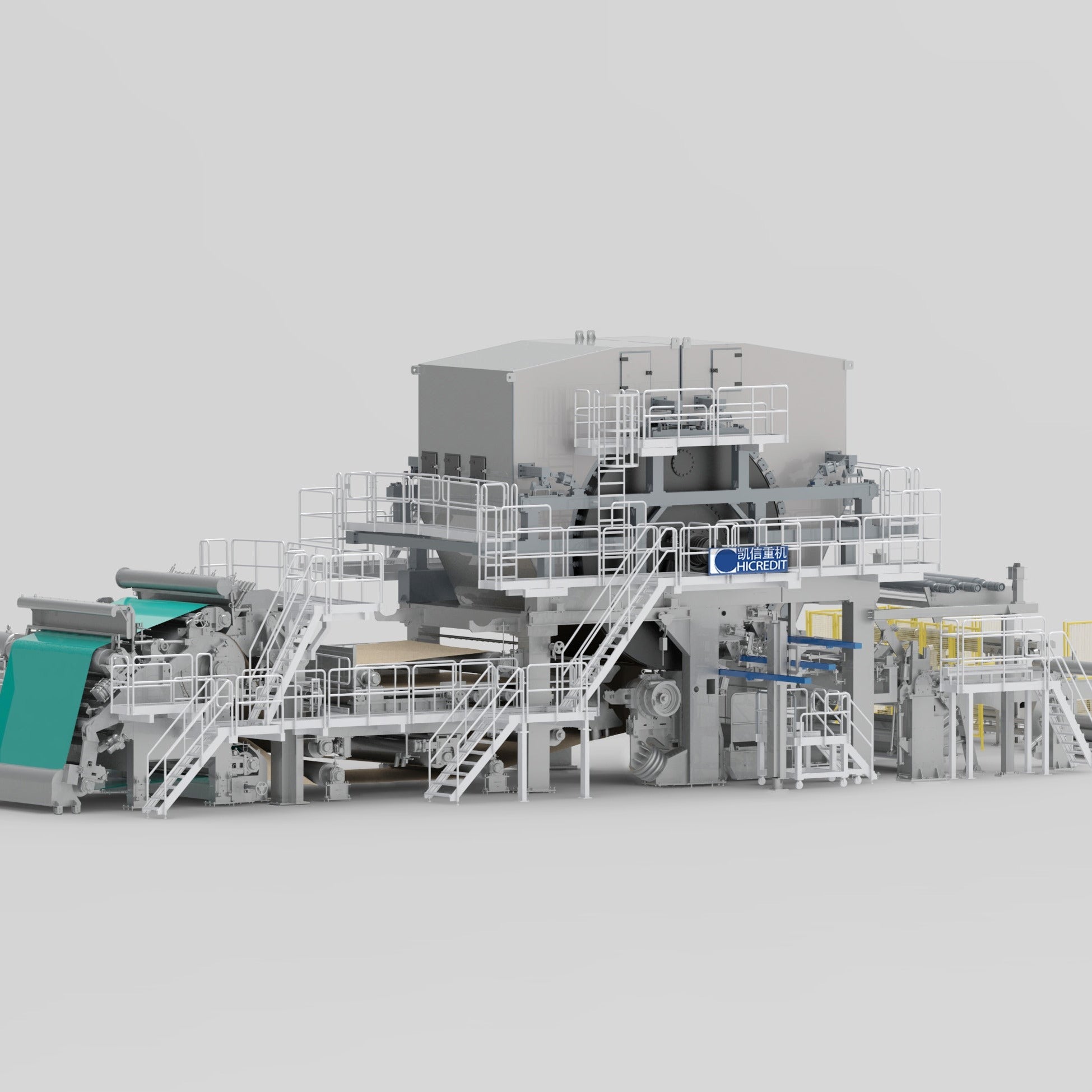 High-speed Crescent Former Tissue Machine โ Alpha Inquiry Store