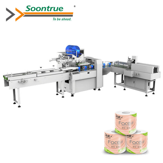 ZB530 Automatic Single Roll Toilet Paper Packing Machine